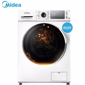 美的（MDA）ロ-ラ洗濯機全自動洗濯して乾燥した家庭用周波数変化8クロMD 80-11 WDX