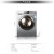 ハイアの8キログムのロ—ラ洗濯機の全自動大容量の家庭の周波数が変化する直駆の知能はXQG 80 A 2をげんきすることができます。