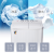 小さぃアヒの札の4.5キロの小型のミニ洗濯機の半自動小足のシリンダは脱水の青光の双電機X PB-4-28 Sの白を洗濯します。