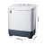 小さぃアヒの札の4.5キロの小型のミニ洗濯機の半自動小足のシリンダは脱水の青光の双電機X PB-4-28 Sの白を洗濯します。