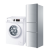 Holer/ハーイ冷蔵庫洗濯機セク206リット冷凍倉庫小型三門7キラ洗濯機全自動的な家庭用周波数変化静音