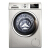 西門子(Siel)WD 12 G 496 W乾燥周波数変化ロアラル洗濯機8キロのサテン銀