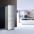 Holer/ハーイ冷蔵庫洗濯機セク206リット冷凍倉庫小型三門7キラ洗濯機全自動的な家庭用周波数変化静音