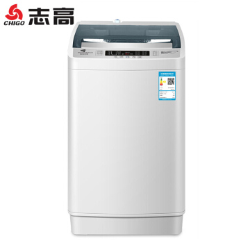 志高（CHIGO）は8.5 Kroの家庭用洗濯機一体大容量の波輪全自動洗濯機を持って、8.2 kgのアパトの小型特売機8.2 kgの透明灰を乾燥させ、強力な風が乾燥させます。