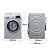 西門子（SIEMENS）8キロの洗濯機の全自動ドラム1200回転の周波数はWM 12 N 1680 W銀色に変化します。