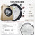 【十年延保】ハイアル8キロのドラム洗濯機の全自動周波数が変化し、省エネ・加熱・洗濯高温筒の自動効率が8キロのEG 80 B 829 G（周波数変動）