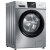 米のドラム洗濯機全自動家庭用ベビサク周波数変化脱水機10キロ大容量シルバMG 100 V 31 DS 5