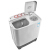 トリルSwan半自動洗濯機のダブロックが脱水してから、8クロの大容量です。