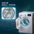 西門子（SIEMENS）は8キロの周波数を変えて、全自動ドラム洗濯機isensoric智感筒掃除（白）XQG 80-WM 12 N 1600 W