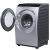 パナソニックXQG 90-V 9059全自動家庭用ドラム洗濯機の周波数を9キロ銀色に変えました。