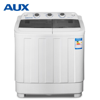 オーエス（AUX）5.0キロの小型半全自動家庭用大容量の波輪ミニ洗濯機のひが脱水して5キロの茶色くなります。