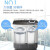 オーエス(AUX)家庭用8キロ半自動ダブバケツ洗濯機大容量特价ダブルシンダー半全自動小型ミニ洗濯XP 80-98 Hドラグーレ