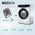 TCL 8キローグリムの汚染リファイン洗浄周数が変更されました。全自動ドラム洗濯機は全面的に大きな画面の高温除菌に触れて、真白な月の白XQGM 80-S 300 BJDを取ります。