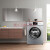 LittleSwan洗濯乾燥一体ロ—ラ洗濯機は全自動で乾燥します。家庭の周波数は変化します。静音10キロの途中で服を増やす大容量の一級機能TD 100 V 21 DS 5【10クロの洗濯乾燥一体銀色】