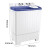 TCL 8キロ半自動二輪洗濯機の溶離スプロ液の吸水口バレエXP 80-228 S