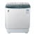 アヒの子8.2キロ半自動洗濯機大容量家庭用ダンベル小型賃貸寮の洗濯用XP 82-322 BS灰色透明