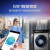 ハイアル・クリーカリシリーズ10 KG周波数変化ロギア洗濯機全自動洗濯乾燥一体型カラータパネルEG 100 HBDC 7 SU 1